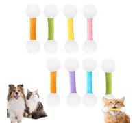 Cat Qtip Toy, Giant Qtip Cat Toy, One Swabs cat Toys, 2025 New Set of 6 Soft Plush Catnip Kicker Toys, cats toys-Sturdy Teething Chewtoy for cats Lovers Gift (8A)