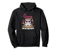 Cat Queen Of The Slot Machine Casino Gambling Lover Gambler Pullover Hoodie