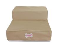 Cat Ramp Bed - For Older Dogs Puppies | Dog Stairs - Foldable 2 Steps Mesh | Pet Ladder - Non-Slip Steps Couch
