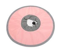 Cat Recovery Collar Adjustable, Soft Elizabethan Cone Prevent Licking Scratching Biting, After Surgery for Cats Small Medium Large Pets Polyester Material (L)