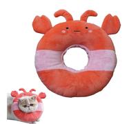 Cat Recovery Collar - Cute Crayfish Neck Cone After | Soft Padded