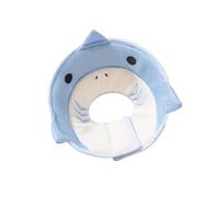 Cat Recovery Collars,Pet Anti-Scratch and Anti-Bite Headgear, Shark Design, Breathable Mesh, Multiple Sizes, Cats and Dogs (XL)