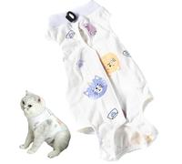 Cat Recovery Onesie - Cat Abdominal Shirt, Cat Recovery Shirt | Cat Healing Onesie, Collar Alternative Kitten Onesie, Comfortable Kitten Shirt After Castration Indoor Pet Home, Soft