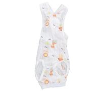 Cat Recovery Suit, Foldable Breathable Alternative Protective Prevent Licking Cat After Surgery Pyjama Suit for Cats Kittens Dogs (Giraffe Print L)