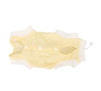 Cat Recovery Suit, Pet Postoperative Suit for Cats and Dogs, Breathable Gauze Cotton Wound Protection Suit with Snap Buttons, Adjustable Micro - Stretch Ribbon for (M)