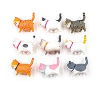 Cat Refrigerator Magnet, Suitable for Whiteboards,Maps, Offices, Home Decoration Refrigerator Magnets,9pcs
