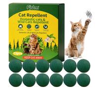 Cat Repellent for Garden, Cat Repellent for Gardens UK, 12 Pcs Cat Deterrent, Natural Cat Deterrent, Cat Scarer for Stray Cats Digging - Kee