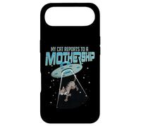 Cat Reports To A Mothership UFO Alien Lover product Case for iPhone Air