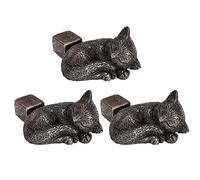 Cat Resin Dog Rabbit Tortoise Shaped Decorative Plant Risers for Planters, Cute Animal Shaped Resin Pot Toes Planter Feet, Planter Elevator to Improve Airflow Drainage (3pcs)