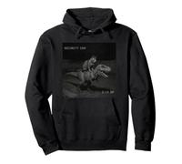 Cat Riding a T-Rex Funny Photo Dinosaur Meme Pullover Hoodie