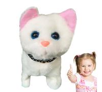 Cat Robot - 12x10x16cm Robot Kitten | New My RobotKitten Plush Toy with Random Collar | Interactive Robotic Cat Toy | Electronic Pet Kitten for Kids & Collectors