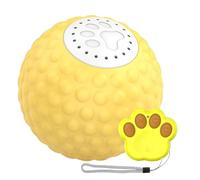 Cat Rolling Ball Toy - Interactive Toys For Indoor Cats | Remote Control Kitten Ball With 2 LED Modes & Bird Sound, Crazy/Normal Mode, Silicone & ABS, USB Rechargeable, 1 Piece.