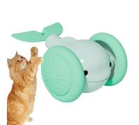 Cat Rolling Ball Toy - Little Whale Shape Interactive Ball Cat Toy - Improved Game Thrills, Stimulating Rechargeable Pet Toy for Indoor Play, Kitten Training