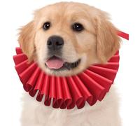 Cat Ruffle Collar - Elizabethan Dog Cat Neck Collar Ruff Collar | Adjustable Elizabethan Street Collar Ruffle for Christmas Holiday