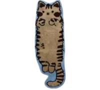 Cat Rug Tufted, Small Cute Cat Runner Rugs, Fun Long Irregular Shaped Carpet Room Decor, Non-Slip Absorbent Washable Cats Runner Rugs for Bedroom Bathroom Room (Color/15,1.97 × 5.91ft)