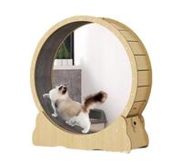 Cat running Wheel Cat Climbing Frame Toys, Cat Treadmill, Silent Cat Running Wheel, Sports Roller, Wooden Pet Park, Cat Treadmill Cat Toys(75 * 34.5 * 94cm)