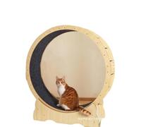 Cat running Wheel Cat Running Wheel Cat Climbing Frame Sports Pet Treadmill Silent Treadmill Fitness Exercise Roller Cat Wheel Cat Toys(A)
