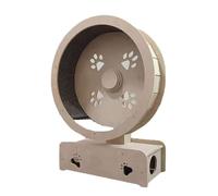 Cat running Wheel Cat Silent Windmill Treadmill E0 Grade Solid Wood Pet Treadmill Roller Cat Training Fitness Artifact Cat Toys(75CM)
