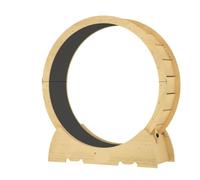 Cat running Wheel Cat Treadmill Cat Climbing Frame Silent Cat Running Wheel Solid Wood Sports Fitness Pet Roller Cat Toy Cat Toys(S)