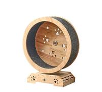 Cat running Wheel Cat Treadmill, Cat Treadmill, Exercise Treadmill, Wooden Board Accessories, Pet Scratching Board, Home Indoor Cat Toys(L)