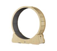 Cat running Wheel Cat Treadmill High-fiber Board Silent No-claw Cat Climbing Frame Pet Cat Toy Sports Fitness Running Wheel Cat Toys(Black)