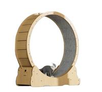 Cat running Wheel Cat Treadmill Pet Roller Running Wheel Fitness Sports Large Cat Climbing Frame Roller Cat Climbing Frame Cat Toys(M)