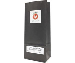 Cat’s Claw Bark and Black Tea Herbal Infusion (TGFOP Kenyan - 25 Unbleached Tea Bags - 50g)