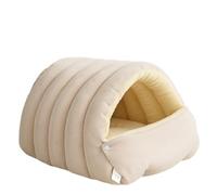 Cat s Nest Pet Thickened Curved House Large Space Removable Kennel Premium Materials Ultimate Skin-Friendly Comfort Precision Arctic Fleece Fabric Soft Lint- Striped Softness Warm Cozy User-Friendly D