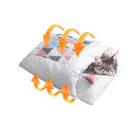 Cat Sack Bed,Cat Bag With A Pillow - Non-Slip Soft Washable Foldable Sleeping Bag For Small Breeds Dogs