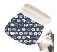 Cat Sack, Pet Cuddle Cave, Degree Sleeping Wrap, Warming Burrow Bed, Cute Design Sleep Pocket, Soft Cats Nest Carrier for Camping, Hiking, Travel, Home, Living Room, Bedroom, 21.26x17.72x16.14 Inches
