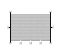 Cat Safety Gate - Animals Safety Gate, Nylon Dog Divider, Easy to Install Stop Barcade, Foldable Walk-in Divider for Living Room