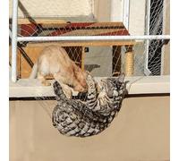 Cat Safety Net for Balcony,Heavy-Duty Steel Wire Reinforced Transparent Anti-Fall Net,6x3m Extra Strong Pet Proof Mesh with Fixing Kit,Pet Safety Net,No-Drill Option for Windows,Catio Balcony Security