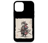 Cat Samurai Japanese Art Vintage Warrior Case for iPhone 12 mini
