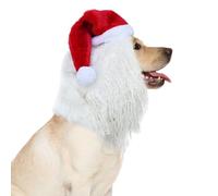 Cat Santa Hat,Christmas Dog Outfit | Pet Costume for Winter Days Night Outside Family Friends Youth Teens Girls Boys Kids Children Girlfriend