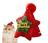 Cat Santa Hat, Christmas Kitten Hat, Costume for Pets, Soft Pet Christmas Hat, Holiday Pet Accessories, Christmas Cosplay Supplies, Festive Animal Costumes, Pet Dress Up Hat, Cute Holiday