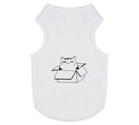 'Cat Sat In Box' Pet Dog/Cat T-Shirt (PT00076383)