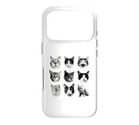 Cat Scary Nine Lives, Cat Lover, Funny Cats Faces, Realistic Case for iPhone 17 Pro