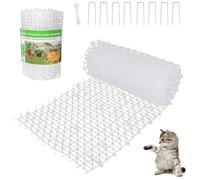 Cat Scat Mat, Cat Scat Spike Mat, Cat Scat Mat with Spikes 78x11.8inch Pet Deterrent Training Mats for Cat Dog Indoor & Outdoor Couch Porch Garden Fence - Keep Cat Away (White)