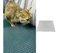 Cat Scat Mat With Spikes - Transparent, Cuttable Pet Lent For Indoor/outdoor Use, Deterrent For Furniture, S & Ills (8 Pcs) One Color 2 pcs