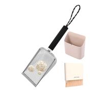 Cat Scoop | Comfortable Cat Litter Box Scoop | Space-Saving Smooth Sifter Accessories Supplies Pooper Cleaning Tool for Kitten Pet Trash Management