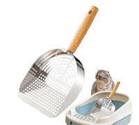 Cat Scooper for Litter Box | Stainless Steel Kitten Litter Shovel - Heavy Duty Sifting Tool, Cleaning Tool, Portable Pet Supplies for Home Use Keep Hygiene