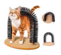 Cat Scratch Arch Kitten Massaging Scratching Scratcher Pet Grooming | Massage Self Brush Groomer Nip | Scratching Post