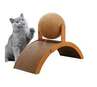 Cat Scratch Ball - Activity Station - with Base Cat Toy Scratcher,for Small Medium Large Breed Puppy Dog Training Boredom Climbing Exercise