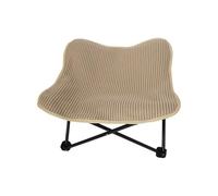 Cat Scratch Bed, Foldable Sisalpet Lounger Chair for Claw Maintenance, Adjustable Reclining Frame with Textured Scratching, Exercise Station for Indoor Outdoor Garden, 20.87x20.87inch