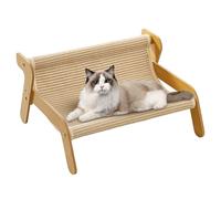Cat Scratch Bed, Kitten Scratching Lounge, Multipurpose Furniture Protector 21.26x17.32x11.02 Inches, Claw Grinding Pad, Indoor Pet Zone, Comfy Rest Area for Bored Cats, Home Control Aid
