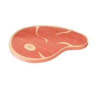 Cat Scratch Board | 42 x 26 x 2 cm Steak Shape Lounge Bed | Funny Design Floor Scratching Pad, Pet Supplies Scratching Support for Bedroom Apartment Dorm Carpet Home Indoor Workplace
