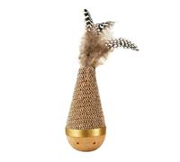 Cat Scratch Board Sisal Stress Relieving Game Interactive Scratch With Slip Bottom For Psychological Training Enrichment Indoor Teething 3463