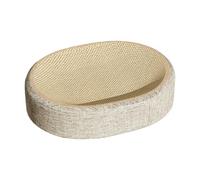 Cat Scratch Board, Sisal Woven Scratch Pad, Multi Use Kitten Bed, Sturdy Corner Protector, Anti Slip Rest Mat, for Living Room, Bedroom, Furniture, Floor, Outdoor Use 23.62 x 15.75 x 3.94 inches