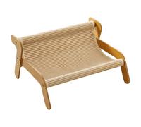 Cat Scratch Board Sofa, Wooden Cat Scratcher, Pet Couch Scratcher, Multipurpose Use, No Assembly Required, 54x44x28cm, Great For Kittens And Adult Cats
