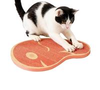 Cat Scratch Board - Steak Shape Lounge Bed | Floor Scratching Pad |Steak-Shaped Cat Scratching Post, Anti-scratch Furniture For Bedroom Apartment Dorm Carpet Home Indoor Workplace